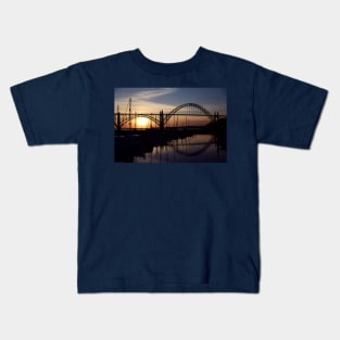 Sunset Silhouette Kids T-Shirt